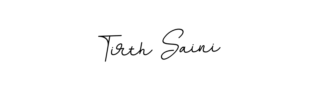 This is the best signature style for the Tirth Saini name. Also you like these signature font (BallpointsItalic-DORy9). Mix name signature. Tirth Saini signature style 11 images and pictures png