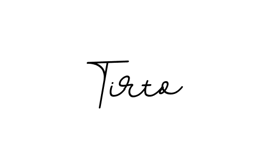 Tirto stylish signature style. Best Handwritten Sign (BallpointsItalic-DORy9) for my name. Handwritten Signature Collection Ideas for my name Tirto. Tirto signature style 11 images and pictures png