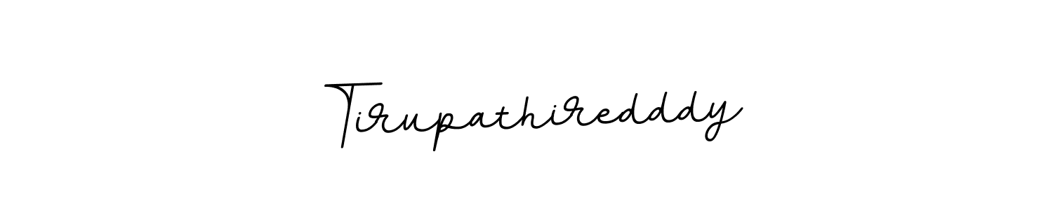 if you are searching for the best signature style for your name Tirupathiredddy. so please give up your signature search. here we have designed multiple signature styles  using BallpointsItalic-DORy9. Tirupathiredddy signature style 11 images and pictures png