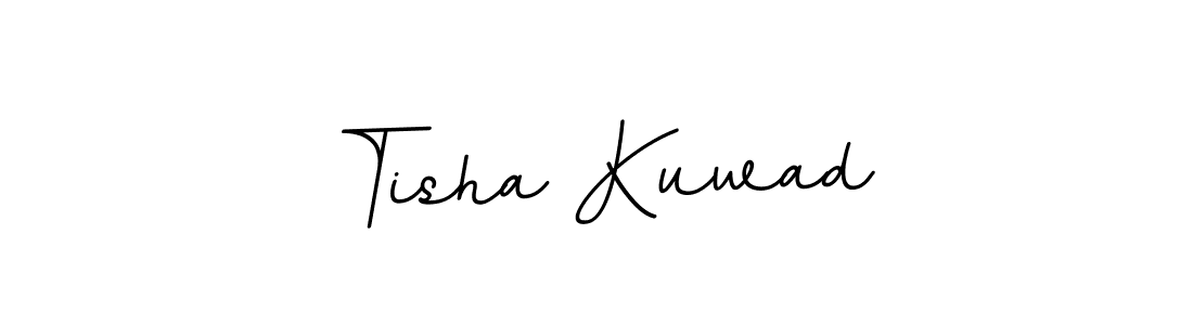 if you are searching for the best signature style for your name Tisha Kuwad. so please give up your signature search. here we have designed multiple signature styles  using BallpointsItalic-DORy9. Tisha Kuwad signature style 11 images and pictures png