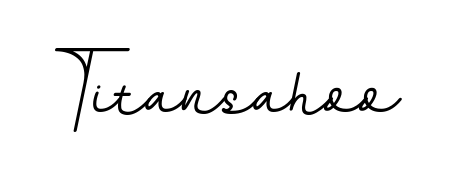Transform the name Titansahoo into a signature masterpiece using BallpointsItalic-DORy9 font. Ideal for photographers, artists, and creators looking for watermarks. Titansahoo signature style 11 images and pictures png