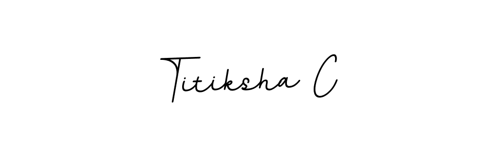 How to make Titiksha C signature? BallpointsItalic-DORy9 is a professional autograph style. Create handwritten signature for Titiksha C name. Titiksha C signature style 11 images and pictures png