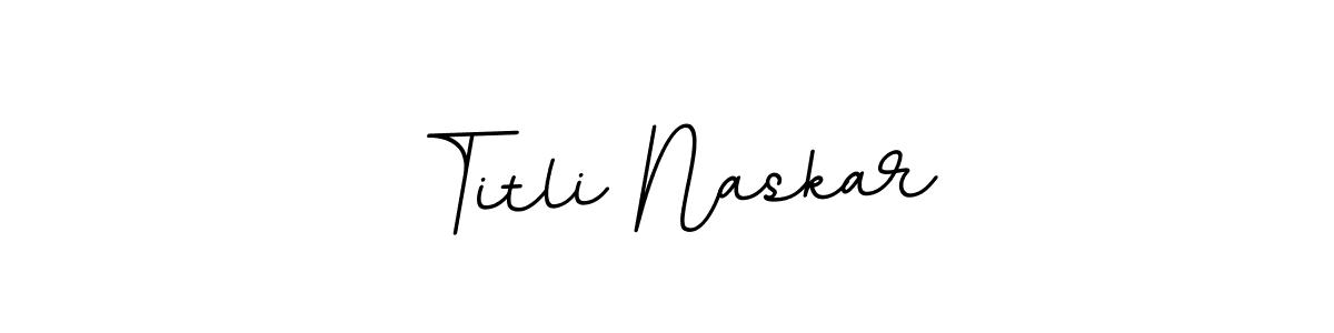 Check out images of Autograph of Titli Naskar name. Actor Titli Naskar Signature Style. BallpointsItalic-DORy9 is a professional sign style online. Titli Naskar signature style 11 images and pictures png