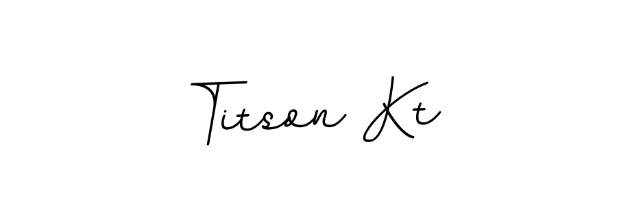 You should practise on your own different ways (BallpointsItalic-DORy9) to write your name (Titson Kt) in signature. don't let someone else do it for you. Titson Kt signature style 11 images and pictures png