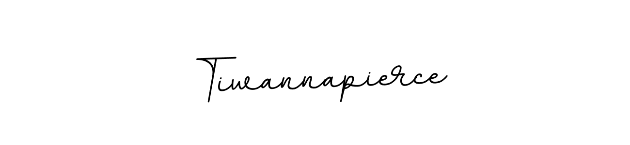 It looks lik you need a new signature style for name Tiwannapierce. Design unique handwritten (BallpointsItalic-DORy9) signature with our free signature maker in just a few clicks. Tiwannapierce signature style 11 images and pictures png