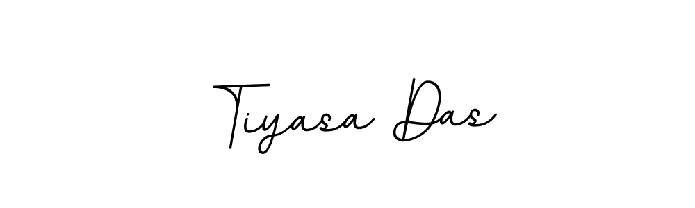 You should practise on your own different ways (BallpointsItalic-DORy9) to write your name (Tiyasa Das) in signature. don't let someone else do it for you. Tiyasa Das signature style 11 images and pictures png