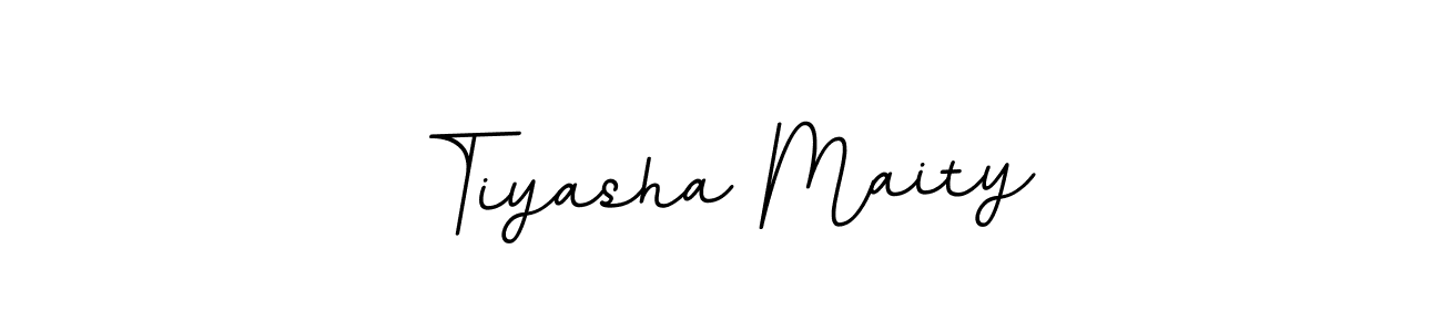 How to make Tiyasha Maity signature? BallpointsItalic-DORy9 is a professional autograph style. Create handwritten signature for Tiyasha Maity name. Tiyasha Maity signature style 11 images and pictures png