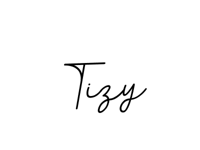 The best way (BallpointsItalic-DORy9) to make a short signature is to pick only two or three words in your name. The name Tizy include a total of six letters. For converting this name. Tizy signature style 11 images and pictures png