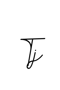 The best way (BallpointsItalic-DORy9) to make a short signature is to pick only two or three words in your name. The name Tj include a total of six letters. For converting this name. Tj signature style 11 images and pictures png