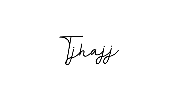 Design your own signature with our free online signature maker. With this signature software, you can create a handwritten (BallpointsItalic-DORy9) signature for name Tjhajj. Tjhajj signature style 11 images and pictures png