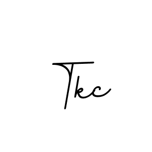 Create a beautiful signature design for name Tkc. With this signature (BallpointsItalic-DORy9) fonts, you can make a handwritten signature for free. Tkc signature style 11 images and pictures png