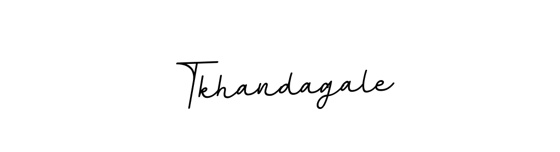 It looks lik you need a new signature style for name Tkhandagale. Design unique handwritten (BallpointsItalic-DORy9) signature with our free signature maker in just a few clicks. Tkhandagale signature style 11 images and pictures png