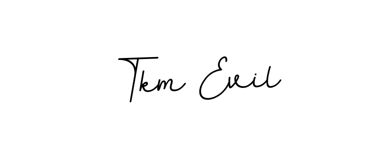 This is the best signature style for the Tkm Evil name. Also you like these signature font (BallpointsItalic-DORy9). Mix name signature. Tkm Evil signature style 11 images and pictures png