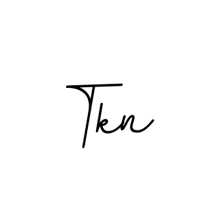 You should practise on your own different ways (BallpointsItalic-DORy9) to write your name (Tkn) in signature. don't let someone else do it for you. Tkn signature style 11 images and pictures png