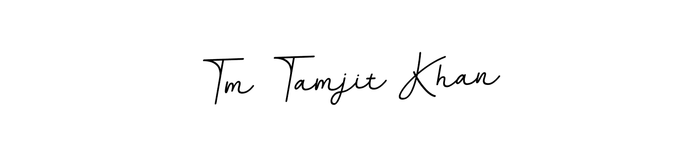 Make a beautiful signature design for name Tm Tamjit Khan. Use this online signature maker to create a handwritten signature for free. Tm Tamjit Khan signature style 11 images and pictures png