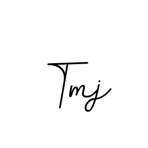 You should practise on your own different ways (BallpointsItalic-DORy9) to write your name (Tmj) in signature. don't let someone else do it for you. Tmj signature style 11 images and pictures png