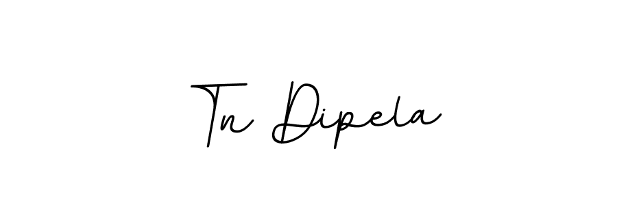 Create a beautiful signature design for name Tn Dipela. With this signature (BallpointsItalic-DORy9) fonts, you can make a handwritten signature for free. Tn Dipela signature style 11 images and pictures png