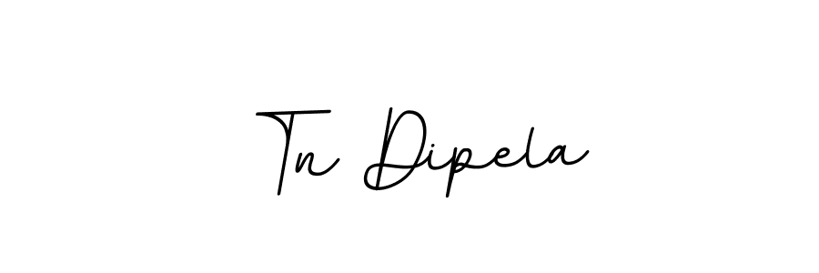 Make a beautiful signature design for name Tn Dipela. With this signature (BallpointsItalic-DORy9) style, you can create a handwritten signature for free. Tn Dipela signature style 11 images and pictures png