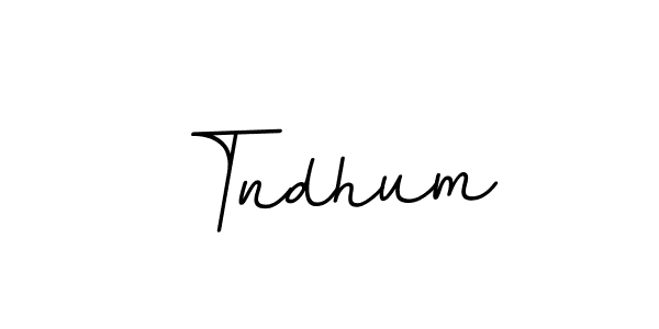 You should practise on your own different ways (BallpointsItalic-DORy9) to write your name (Tndhum) in signature. don't let someone else do it for you. Tndhum signature style 11 images and pictures png