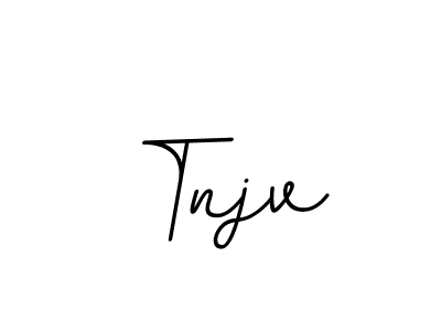 The best way (BallpointsItalic-DORy9) to make a short signature is to pick only two or three words in your name. The name Tnjv include a total of six letters. For converting this name. Tnjv signature style 11 images and pictures png