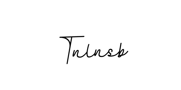 Create a beautiful signature design for name Tnlnsb. With this signature (BallpointsItalic-DORy9) fonts, you can make a handwritten signature for free. Tnlnsb signature style 11 images and pictures png