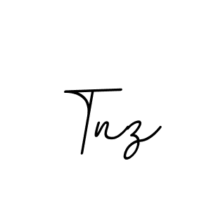 It looks lik you need a new signature style for name Tnz. Design unique handwritten (BallpointsItalic-DORy9) signature with our free signature maker in just a few clicks. Tnz signature style 11 images and pictures png