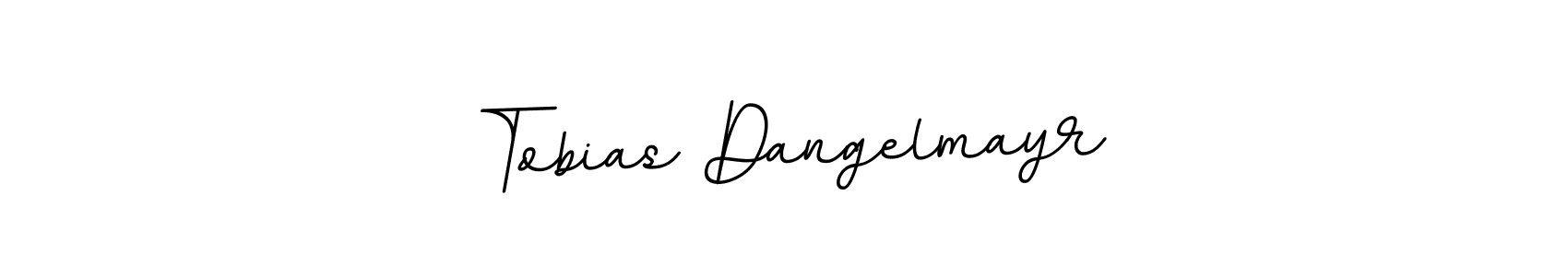 Tobias Dangelmayr stylish signature style. Best Handwritten Sign (BallpointsItalic-DORy9) for my name. Handwritten Signature Collection Ideas for my name Tobias Dangelmayr. Tobias Dangelmayr signature style 11 images and pictures png