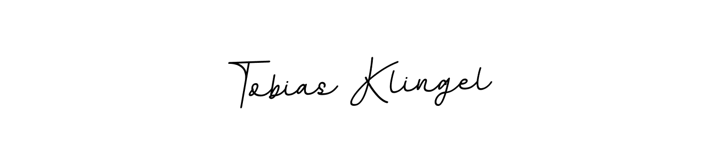 Tobias Klingel stylish signature style. Best Handwritten Sign (BallpointsItalic-DORy9) for my name. Handwritten Signature Collection Ideas for my name Tobias Klingel. Tobias Klingel signature style 11 images and pictures png