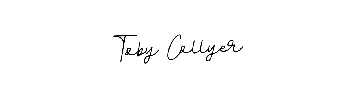Toby Collyer stylish signature style. Best Handwritten Sign (BallpointsItalic-DORy9) for my name. Handwritten Signature Collection Ideas for my name Toby Collyer. Toby Collyer signature style 11 images and pictures png