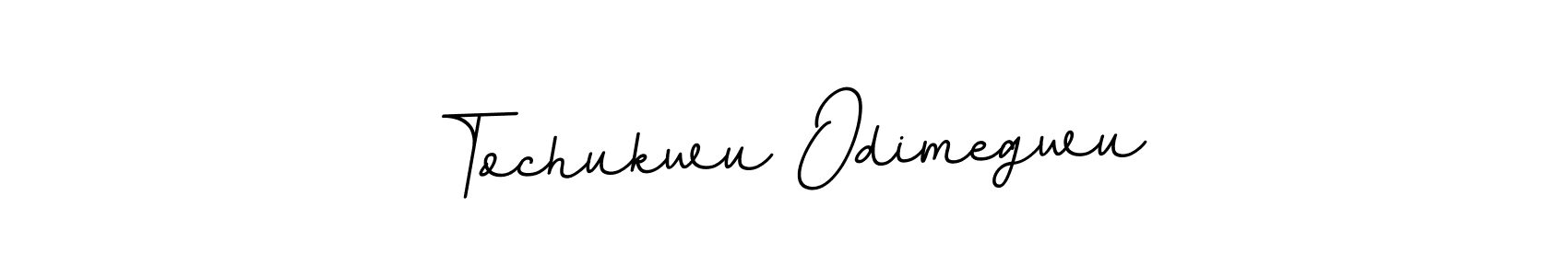 The best way (BallpointsItalic-DORy9) to make a short signature is to pick only two or three words in your name. The name Tochukwu Odimegwu include a total of six letters. For converting this name. Tochukwu Odimegwu signature style 11 images and pictures png