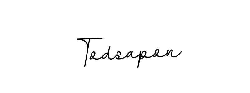Once you've used our free online signature maker to create your best signature BallpointsItalic-DORy9 style, it's time to enjoy all of the benefits that Todsapon name signing documents. Todsapon signature style 11 images and pictures png