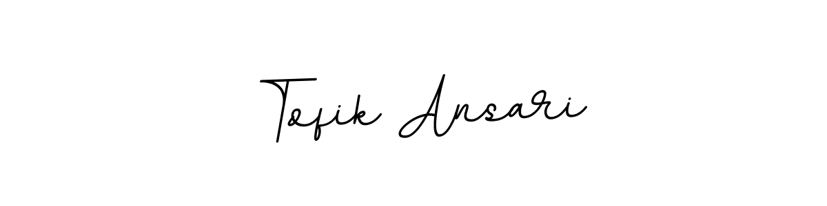 It looks lik you need a new signature style for name Tofik Ansari. Design unique handwritten (BallpointsItalic-DORy9) signature with our free signature maker in just a few clicks. Tofik Ansari signature style 11 images and pictures png