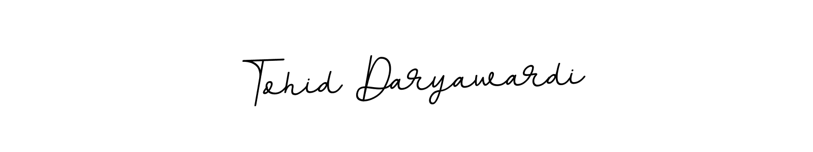BallpointsItalic-DORy9 is a professional signature style that is perfect for those who want to add a touch of class to their signature. It is also a great choice for those who want to make their signature more unique. Get Tohid Daryawardi name to fancy signature for free. Tohid Daryawardi signature style 11 images and pictures png