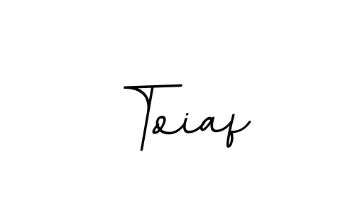 Toiaf stylish signature style. Best Handwritten Sign (BallpointsItalic-DORy9) for my name. Handwritten Signature Collection Ideas for my name Toiaf. Toiaf signature style 11 images and pictures png