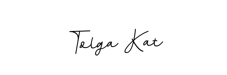 You should practise on your own different ways (BallpointsItalic-DORy9) to write your name (Tolga Kat) in signature. don't let someone else do it for you. Tolga Kat signature style 11 images and pictures png