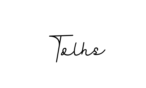 if you are searching for the best signature style for your name Tolhs. so please give up your signature search. here we have designed multiple signature styles  using BallpointsItalic-DORy9. Tolhs signature style 11 images and pictures png