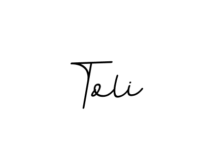 Also we have Toli name is the best signature style. Create professional handwritten signature collection using BallpointsItalic-DORy9 autograph style. Toli signature style 11 images and pictures png