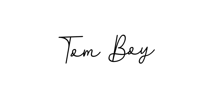 Also we have Tom Boy name is the best signature style. Create professional handwritten signature collection using BallpointsItalic-DORy9 autograph style. Tom Boy signature style 11 images and pictures png