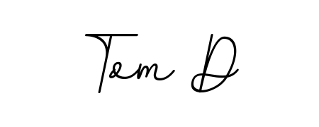Express your personality with a custom Tom D signature crafted with BallpointsItalic-DORy9 typography. Free transparent PNG download available. Tom D signature style 11 images and pictures png