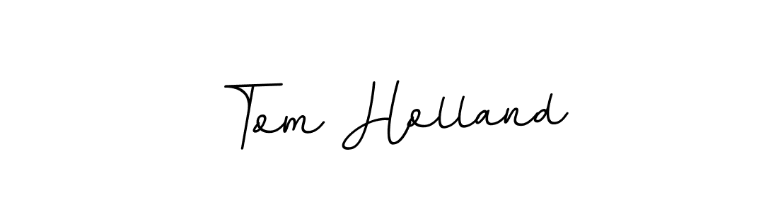 Create a beautiful signature design for name Tom Holland. With this signature (BallpointsItalic-DORy9) fonts, you can make a handwritten signature for free. Tom Holland signature style 11 images and pictures png