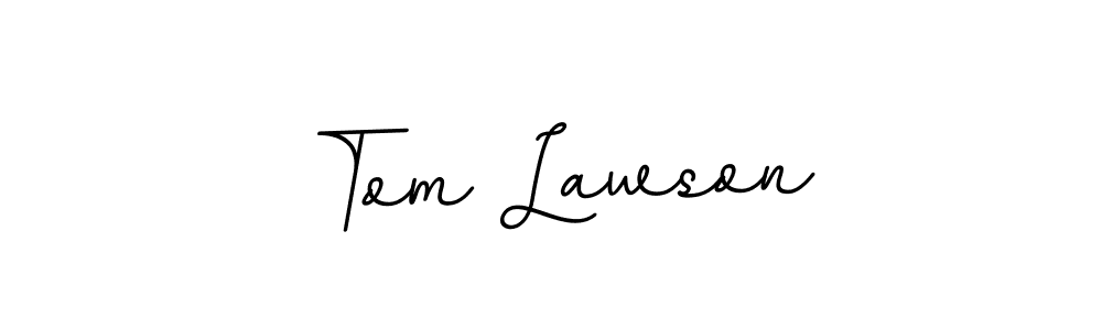 How to make Tom Lawson signature? BallpointsItalic-DORy9 is a professional autograph style. Create handwritten signature for Tom Lawson name. Tom Lawson signature style 11 images and pictures png