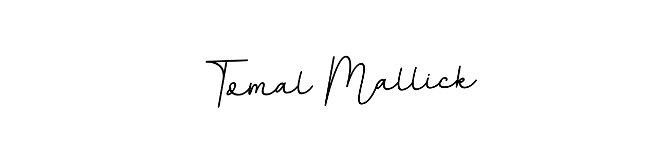 This is the best signature style for the Tomal Mallick name. Also you like these signature font (BallpointsItalic-DORy9). Mix name signature. Tomal Mallick signature style 11 images and pictures png