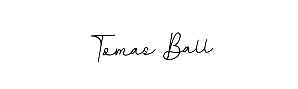 How to make Tomas Ball signature? BallpointsItalic-DORy9 is a professional autograph style. Create handwritten signature for Tomas Ball name. Tomas Ball signature style 11 images and pictures png