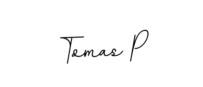 This is the best signature style for the Tomas P name. Also you like these signature font (BallpointsItalic-DORy9). Mix name signature. Tomas P signature style 11 images and pictures png