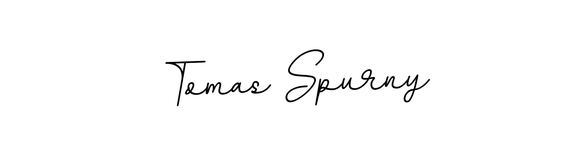 This is the best signature style for the Tomas Spurny name. Also you like these signature font (BallpointsItalic-DORy9). Mix name signature. Tomas Spurny signature style 11 images and pictures png