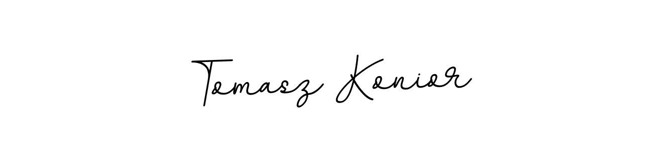 The best way (BallpointsItalic-DORy9) to make a short signature is to pick only two or three words in your name. The name Tomasz Konior include a total of six letters. For converting this name. Tomasz Konior signature style 11 images and pictures png