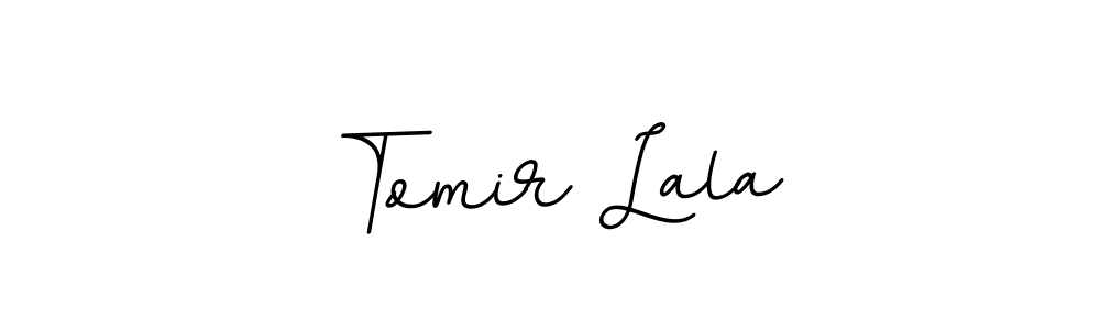 Tomir Lala stylish signature style. Best Handwritten Sign (BallpointsItalic-DORy9) for my name. Handwritten Signature Collection Ideas for my name Tomir Lala. Tomir Lala signature style 11 images and pictures png