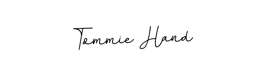 if you are searching for the best signature style for your name Tommie Hand. so please give up your signature search. here we have designed multiple signature styles  using BallpointsItalic-DORy9. Tommie Hand signature style 11 images and pictures png