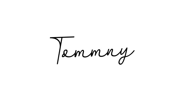 Tommny stylish signature style. Best Handwritten Sign (BallpointsItalic-DORy9) for my name. Handwritten Signature Collection Ideas for my name Tommny. Tommny signature style 11 images and pictures png