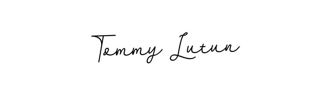 BallpointsItalic-DORy9 is a professional signature style that is perfect for those who want to add a touch of class to their signature. It is also a great choice for those who want to make their signature more unique. Get Tommy Lutun name to fancy signature for free. Tommy Lutun signature style 11 images and pictures png